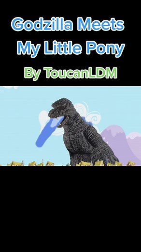 Godzilla Meets My Little Pony: A Hilarious Animation Clip