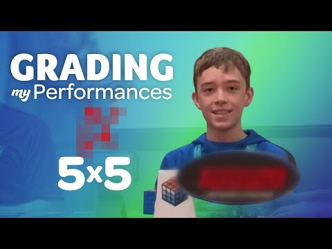 Grading My Performances In Every WCA Event This Year