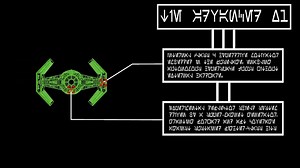 Tie Advanced Inspired Tactical Ship Info - Looping Animation (GIF/MP4) 4K   Various Resolutions. Great Fit With Cosplay Displays - Etsy