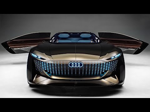 Audi skysphere - Wild Roadster with a Variable Wheelbase!