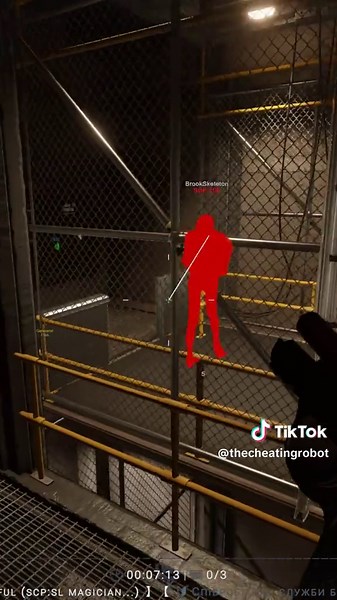 SCP-106 gets destroyed with Aimbot 😭 Cheat in Bio #scp #scpsl #scpsecretlaboratory #midnightscpsl #scpsecretlab