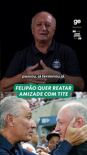 FELIPÃO WANTS TO MAKE PEACE WITH TITE | #shorts