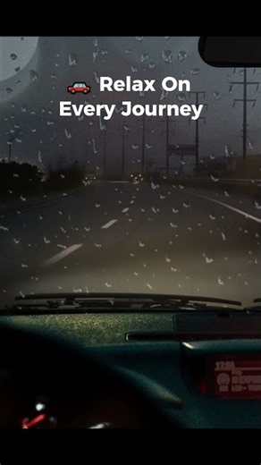 Highway Rain Sounds 🚗 Relax, Focus & Deep Sleep 🌧️