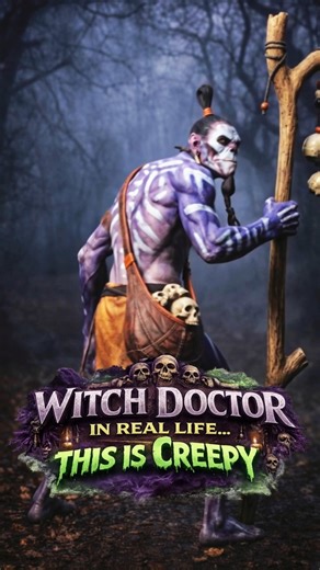 Witch Doctor in Real Life… This Is Creepy