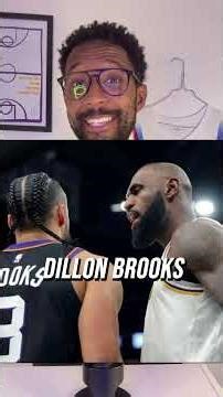 LeBron et ses histoires.. #lebronjames #dillonbrooks #basketball #shorts