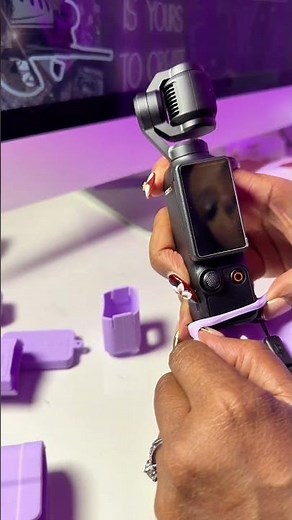 DJI Osmo pocket 3 accessories 💜 #djiosmopocket3 #djiosmo #contentcreator #atlantacontentcreators