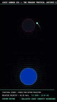 Artemis II Hybrid Free-Return Trajectory: Gravity Wells | LG-150
