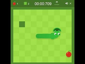 GOOGLE SNAKE GAME GLITCH