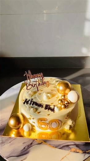 Let’s make 60th birthday cake✨#cake #cakedecorating #homebaker #birthdaycake #cakedecorating