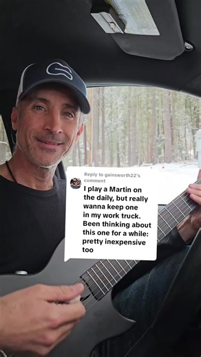 Replying to @gainsworth22 The Enya Nova Go Acoustic Electric.I keep this in my truck all the time, pretty cool thing to have when I don't wanna worry about my Martin, Yamaha or Zager guitar! #guitar #enyamusic #travelguitar #carbonfiberguitar #acousticguitar @EnyaOfficialFlagship @enyamusicglobal