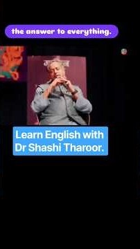 Shashi Tharoor Explains Social Liberalism & Free Markets( Subtitles ).
