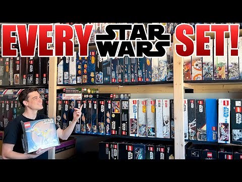 The ULTIMATE LEGO Star Wars Collection TOUR! (MandR Vlog)