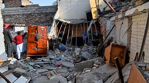 Bride and groom among 8 killed in gas cylinder blast at wedding in Pakistan's capital