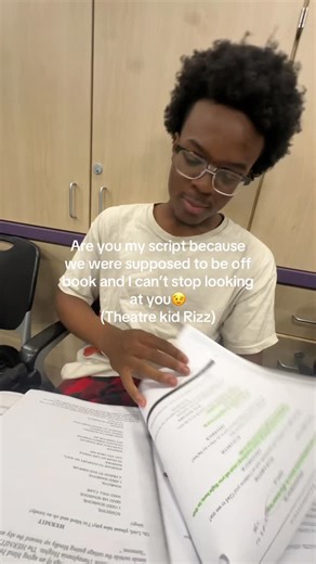 RCHS Drama on Instagram: "Theatre kid rizz is the best kind of rizz😏😉"