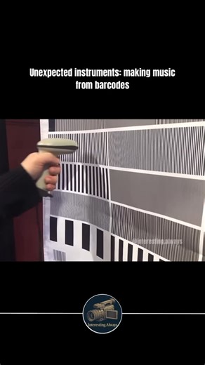 @interesting.always on Instagram: "Turning barcodes into music is a form of data sonification, where visual or numerical data is translated into sound. Barcodes encode information as patterns of line width and spacing. When a scanner or sensor reads these variations, they’re converted into a stream of numerical values that can then be mapped to musical properties such as pitch, rhythm, and duration. The concept works like this: each line width or space corresponds to a number; that number can th