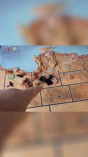 Some gameplay dive from The Hilltop Pillbox into our Axis & Allies North Africa! Strategize and conquer!! 💣 #axisandallies #strategygames #wargames | Historical Board Gaming