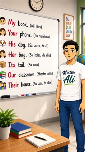 📚 Possessive Adjectives | Aprende Fácil