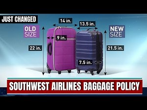 💼 Southwest Airlines Just Changed Its Baggage Policy — What You Need to Know!