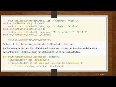 How to manage the Cut, Copy, Paste and Select All functions in GTK applications
