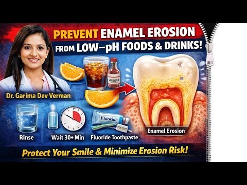 How to protect tooth enamel from acidic food damage