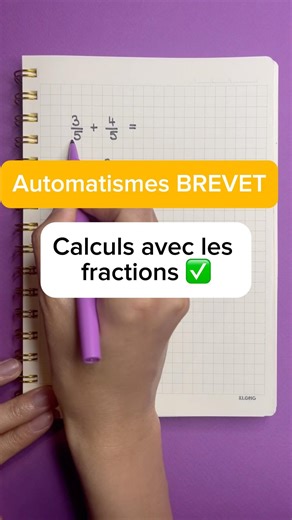 Calculations with fractions