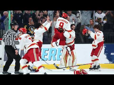 Final moments, celebration from Denver's 2026 Frozen Four title
