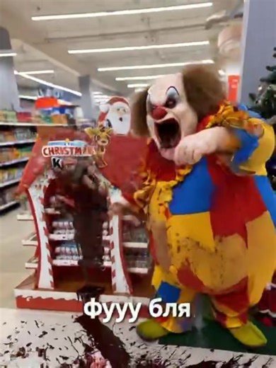 Insane AI Clown Rampage: Obese Rage Clown Destroys Chocolate Aisle with Axe & Explodes in Chocolate Vomit Chaos! 🤡💥🪓🍫 Watch this completely unhinged AI creation: a morbidly obese, furious clown bursts into a grocery store like a demon, swinging a massive axe and obliterating every chocolate display in sight. Shelves explode, candy flies everywhere — and then the real madness hits… he erupts into a nonstop fountain of molten chocolate vomit, covering the entire store in gooey brown horror! Pu