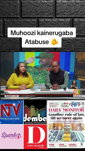 The decision by Ugandan authorities to shut down NTV Uganda and its sister outlets has sparked uproar, with international media stakeholders terming the move a threat to media freedom. The media outlets — NTV Uganda, Spark TV and Daily Monitor — were forced offline in the early hours of Sunday following a military raid ordered by Chief of Defence Forces Gen. Muhoozi Kainerugaba. Gen. Muhoozi Kainerugaba, who is President Yoweri Museveni's son, ordered the crackdown following the publication of c