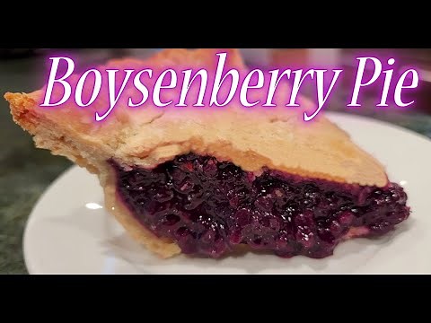 Knott's Berry Farm Boysenberry Pie - DuckinaPot Style