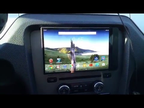 How to Install Tablet in a car for 10 bucks