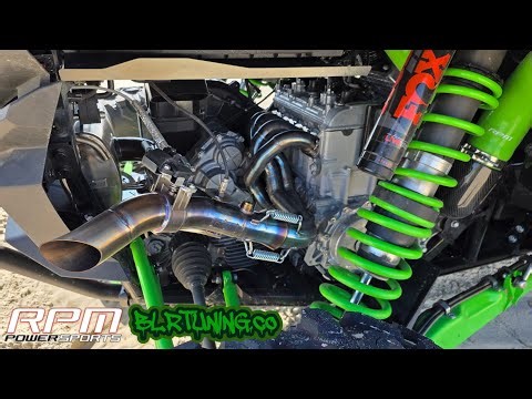 RPM SXS TERYX H2 FULL EXHAUST WITH E-VALVE DETAILED INSTALL