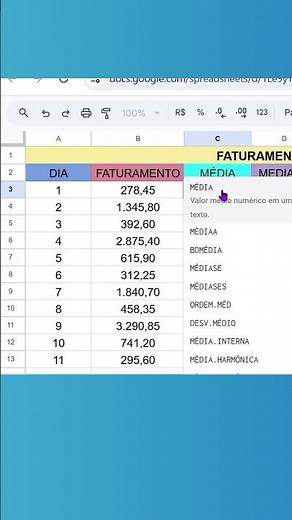 How to Calculate Average Daily Revenue using Google Sheets