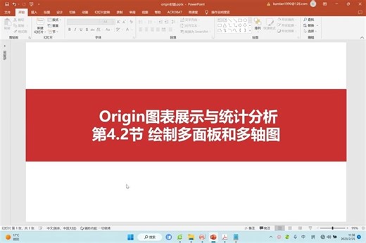 origin科技绘图与数据分析—第4章 高级二维图绘制（4.2节 绘制多面板、多轴图）