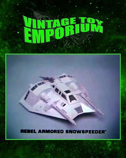1980 Star Wars Rebel Armored Snowspeeder Vehicle Toy Commercial by Kenner | Vintage Toy Emporium