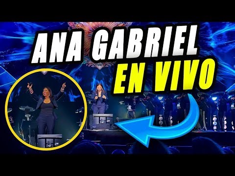 Ana Gabriel - Es Demasiado Tarde | Concierto en Vivo Emotivo