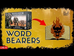Kitbashing a Word Bearers Saturnine Terminator | Warhammer 40K Chaos Hobby Livestream