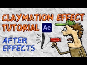Convert Footage to Clay Animation (After Effects Tutorial)