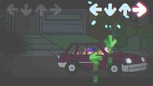 FNF错误化恶搞之家 黑暗接管 D-SIDES 曲目：死亡生活v2（同人还原预告）