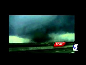 Video: Catastrophic tornado moves through Moore, Okla.
