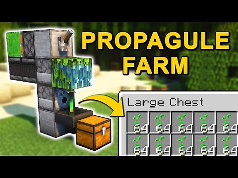 EASIEST Mangrove Propagule Farm in Minecraft 1.21+ (Tutorial)