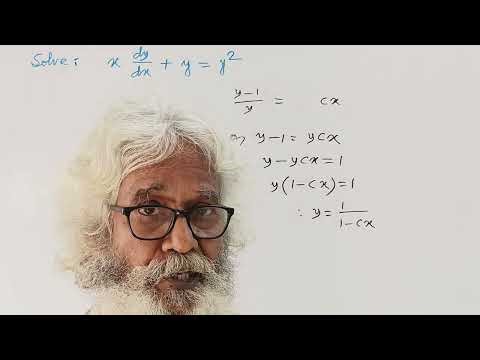 First Order First Degree Differential Equation | Method of Separation of Variables