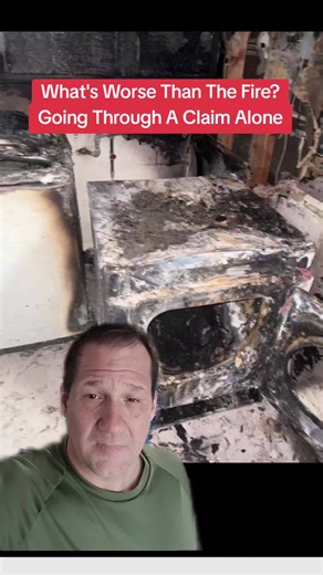 #greenscreen Fire home insurance claim