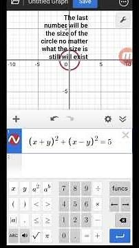 how to make a perfect circle in desmos