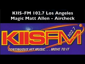 KIIS 102.7 Kiss FM Los Angeles - Magic Matt Allen - 1989 - Radio Aircheck