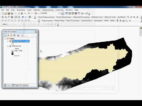 How to clip DEM in ArcGIS - Hướng dẫn cắt DEM trong Arcgis
