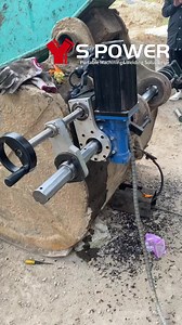 S POWER line boring machine factory Whatsapp: ⁨156 5891 5073⁩Our website : https://www.spower-portablelineboring.com/#machine#excavator#mechanic#welding#portablelineboring,#lineboring,#heavyequipment#heavyequipmentopentoperator#machinist#onsitemachining#engineering#boringmachines | S POWER Portable
