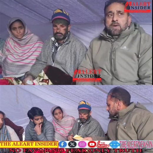 The Deputy CEO, Kishtwar, along with officials of the Education Department, visited Thachana Village of Dachan to extend solidarity with the fire victims of the village and to provide a small financial assistance contributed by employees of the Education Department.” | The Alert News