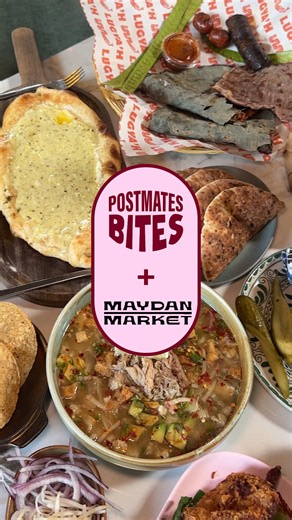 calling up all my friends so we can order everything at Maydan Market 📍Compass Rose, Malena, Lugya’h, Sook, Golden Mountain Chicken