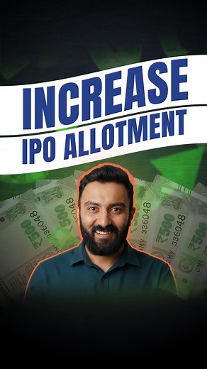 Increase the chances of IPO Allotment 👇🏼 👉🏻In this video, Goonj Thakkar explains that for retail investors (RII) in oversubscribed Initial Public Offerings (IPOs), the allotment is done on a lottery basis. While it’s partly based on chance, investors can employ several strategies to improve their odds: 👉🏻Apply Through Multiple Demat Accounts (Within Family): Use demat accounts of family members (parents, spouse, siblings), ensuring each application is linked to a unique PAN. Multiple appli