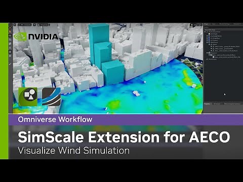 Visualizing Wind Simulation with the SimScale Extension for AECO